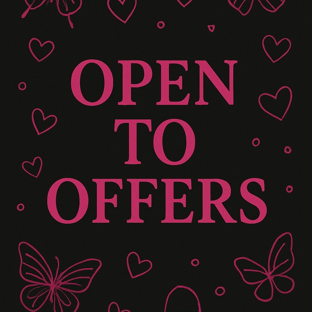 Pls have respect: a "reasonable offer" doesn't equal 50% off or more! Thank you